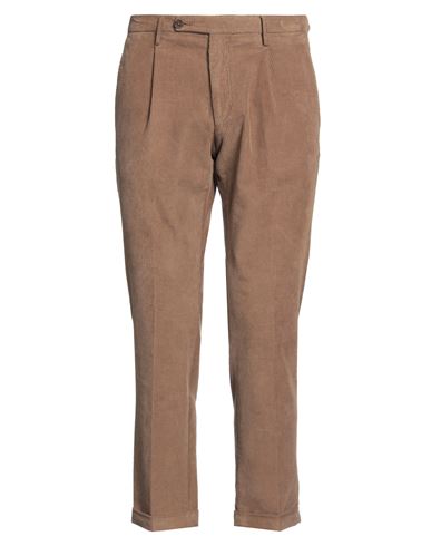 Michael Coal Man Pants Camel Size 35 Cotton, Elastane In Beige