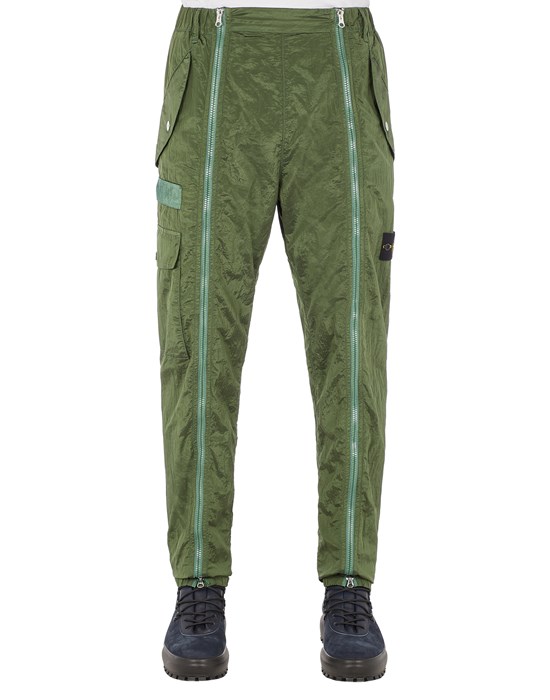 Sold out - Other colors available STONE ISLAND 31619 NYLON METAL IN ECONYL® REGENERATED NYLON TROUSERS Man Musk Green