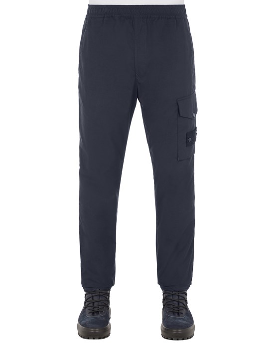 TROUSERS Herr 320F1 O-VENTILE®_ STONE ISLAND GHOST PIECE Front STONE ISLAND