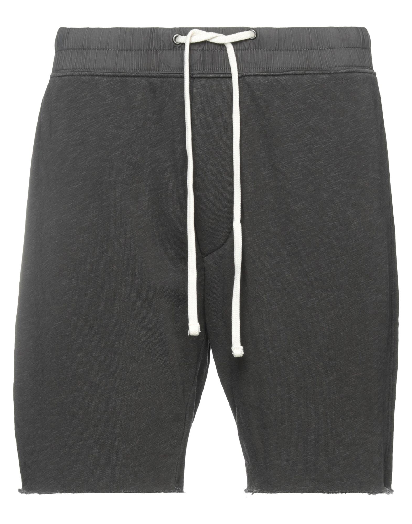 James Perse Standard Man Shorts & Bermuda Shorts Charcoal Size 5 Supima, Polyamide, Lyocell In Grey