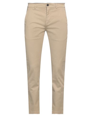 Shop Department 5 Man Pants Camel Size 30 Cotton, Elastane In Beige