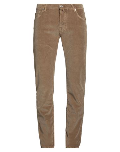 Jacob Cohёn Man Pants Brown Size 32 Cotton, Elastane, Polyester In Brown