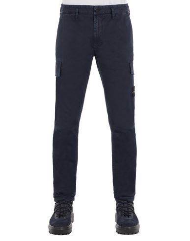 STONE ISLAND 306L1 T.CO+OLD TROUSERS Man Blue EUR 345