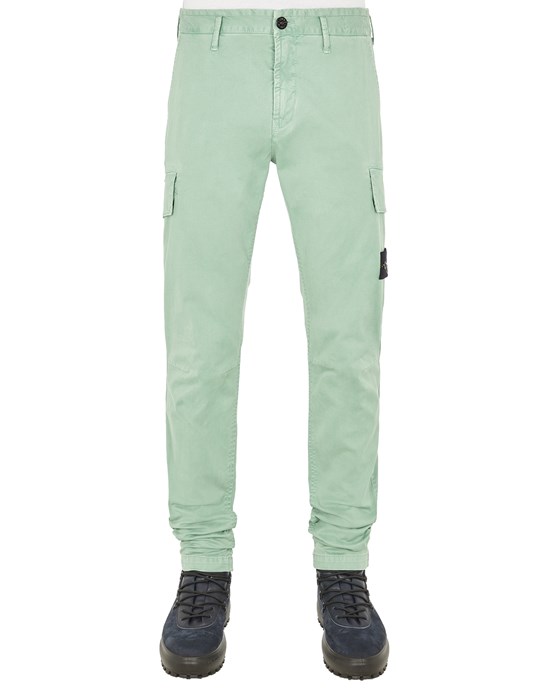  STONE ISLAND 306L1 T.CO+OLD TROUSERS Man Sage Green