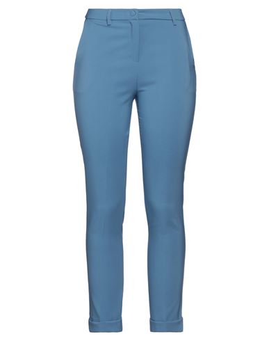Toy G. Woman Pants Pastel Blue Size 6 Polyester, Elastane