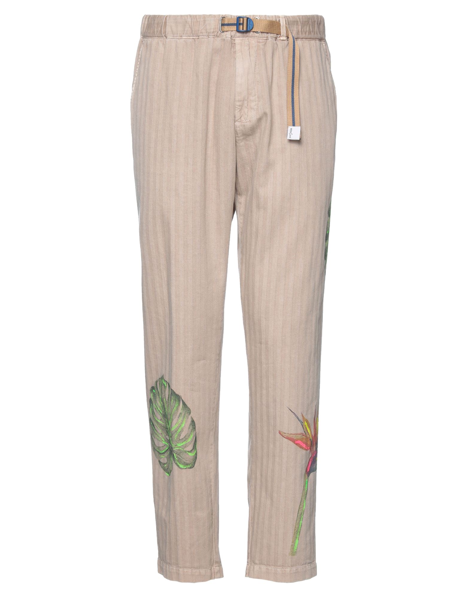 White Sand Pants In Beige