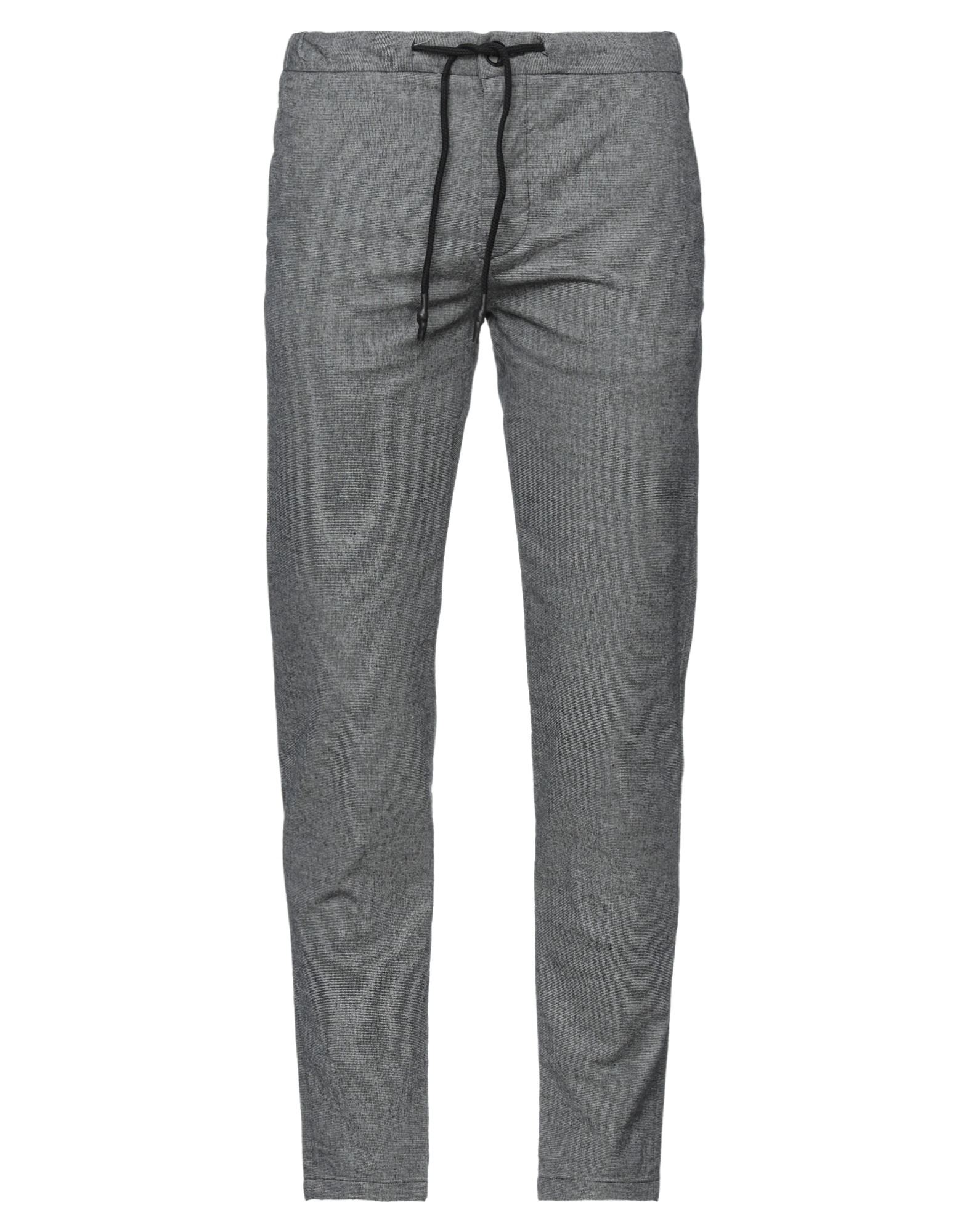 Gazzarrini Man Pants Grey Size 36 Cotton, Polyester, Viscose, Elastane