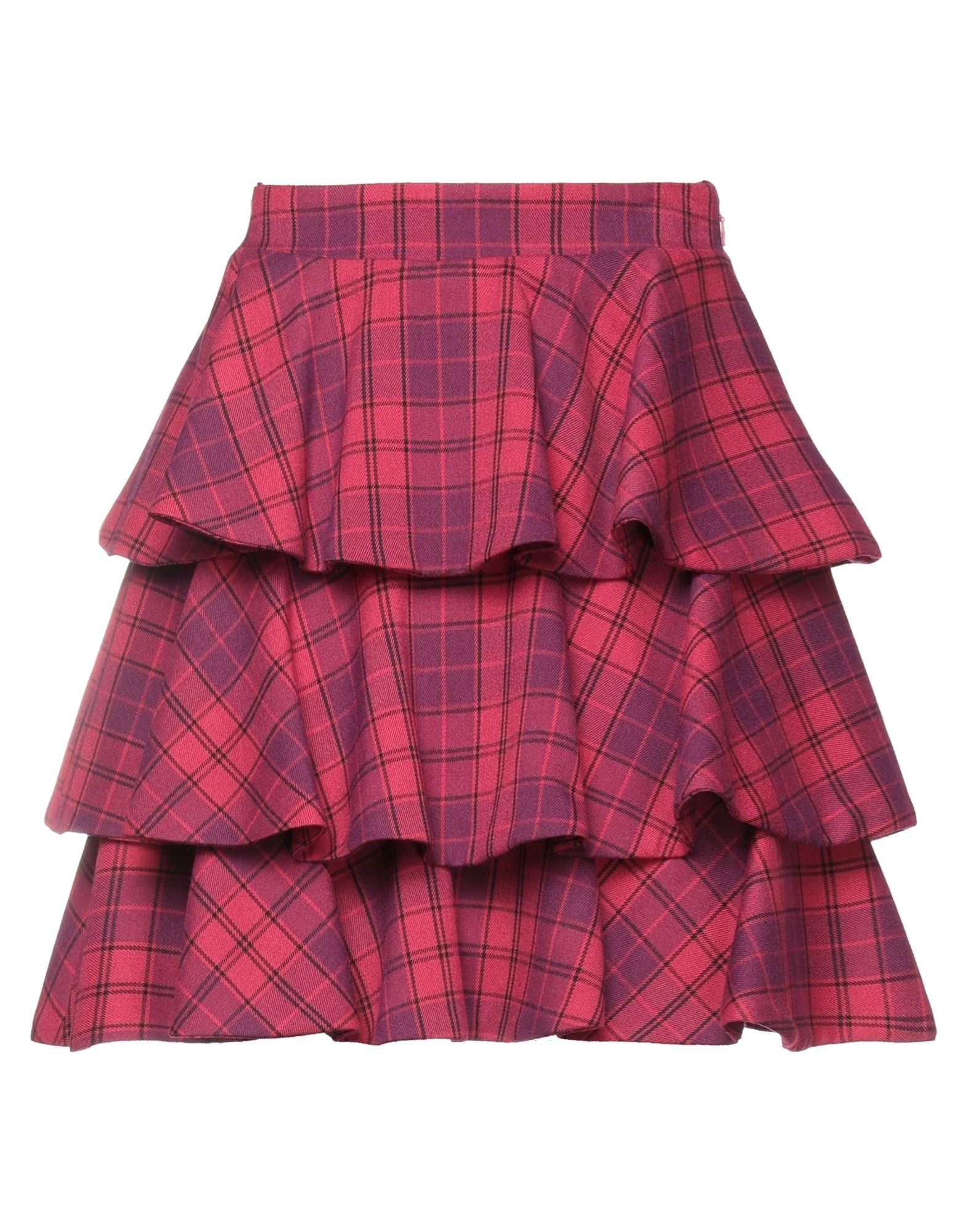 Jijil Mini Skirts In Fuchsia