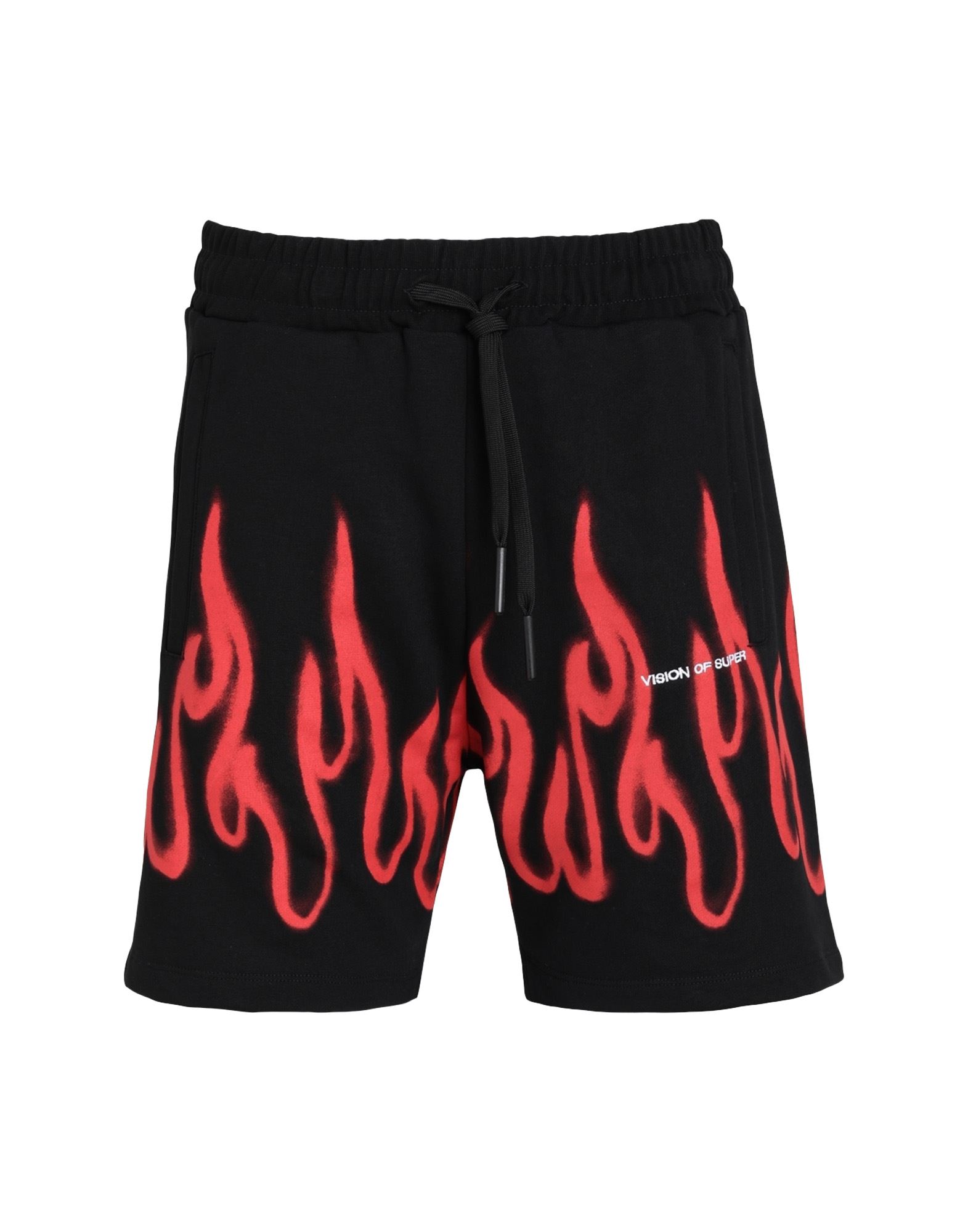 Shop Vision Of Super Man Shorts & Bermuda Shorts Red Size M Cotton