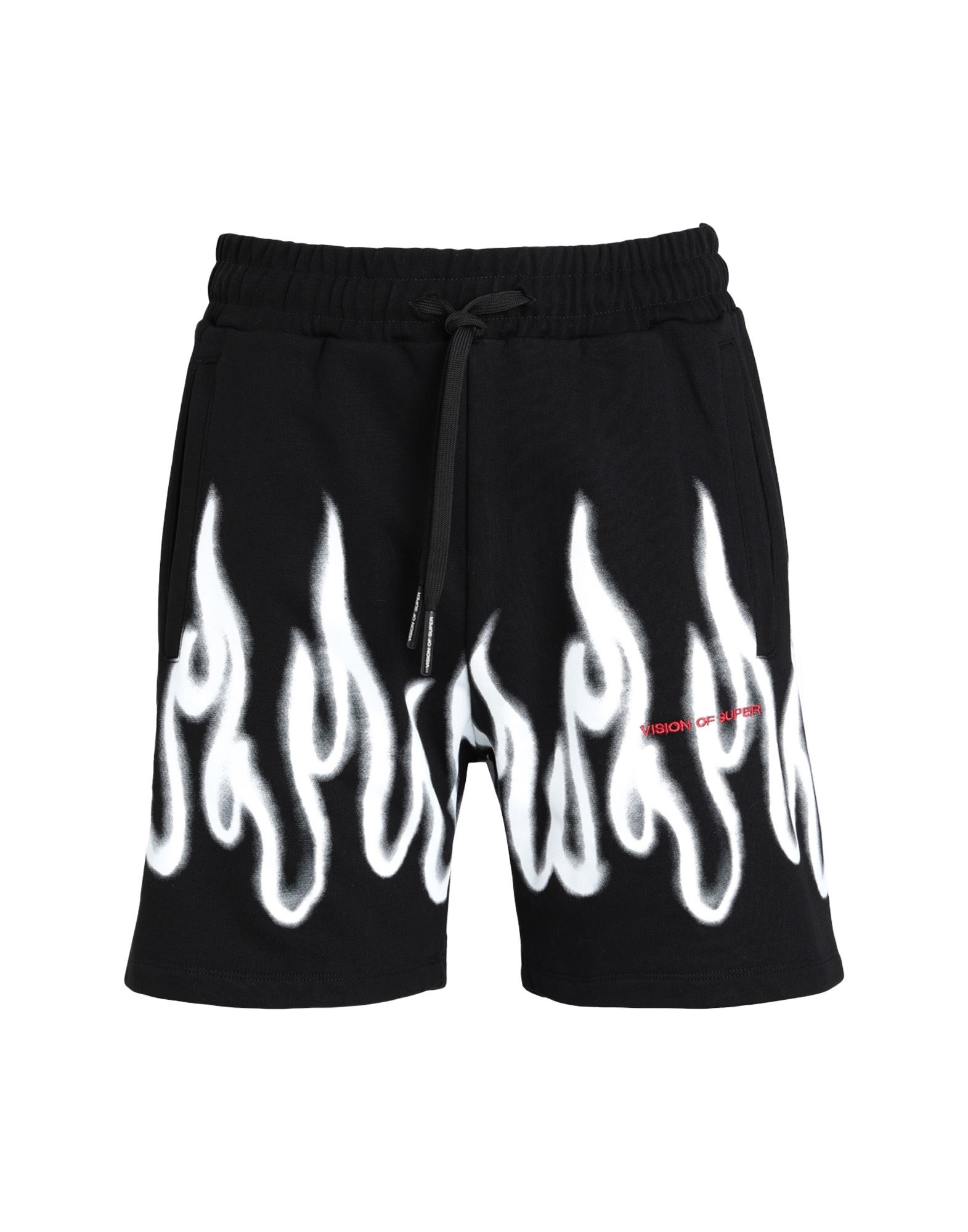 Shop Vision Of Super Man Shorts & Bermuda Shorts White Size Xl Cotton