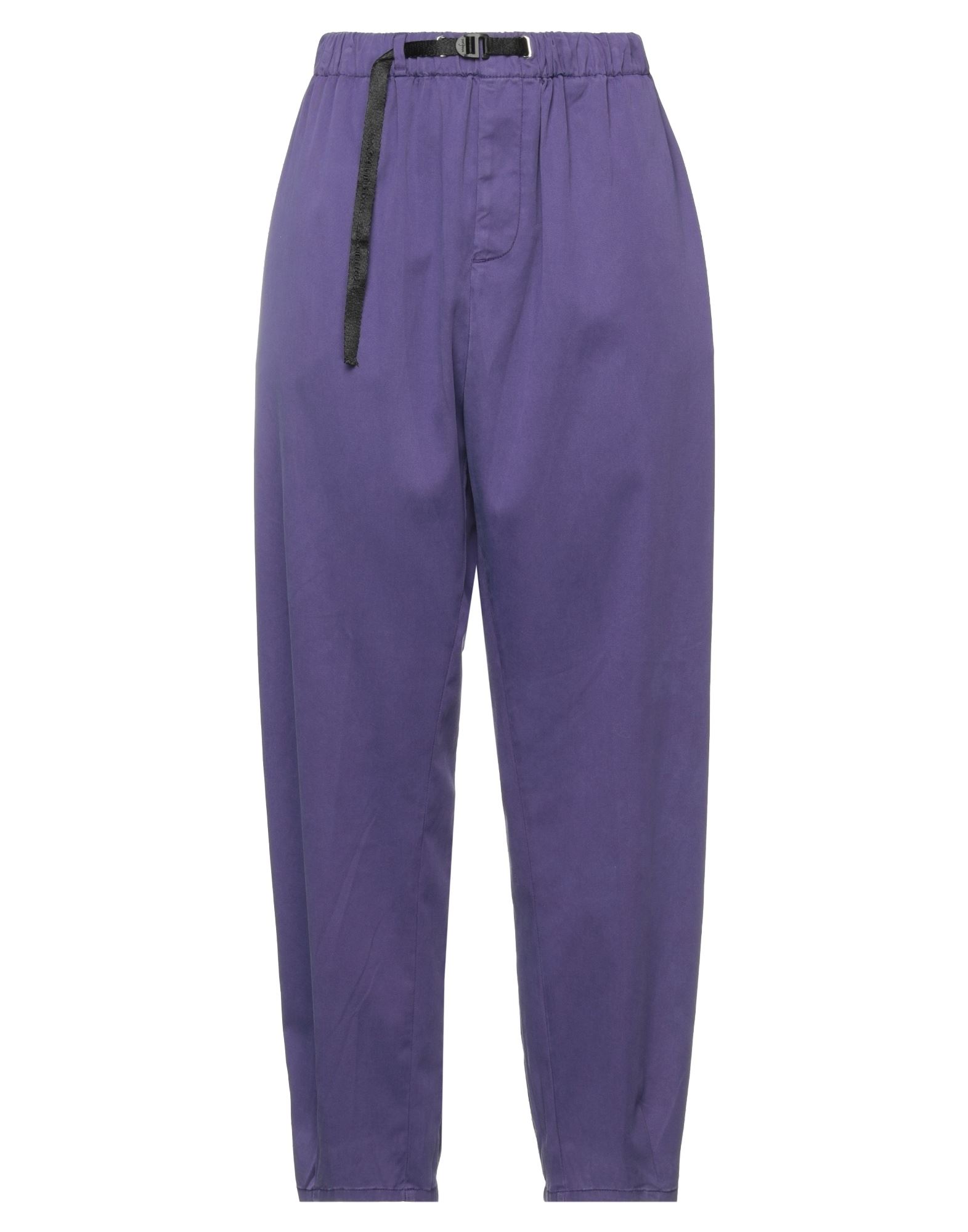 White Sand Pants In Purple