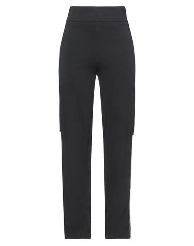JIJIL JIJIL WOMAN PANTS BLACK SIZE 10 COTTON, POLYESTER 