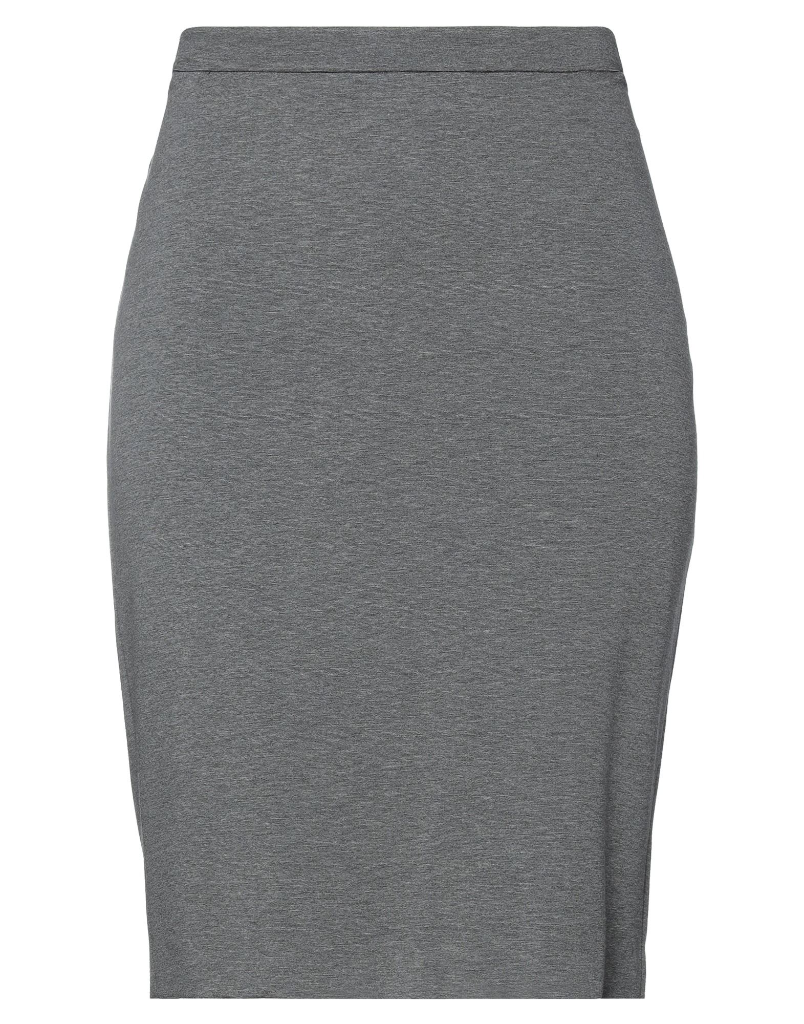 Camilla Milano Midi Skirts In Grey | ModeSens