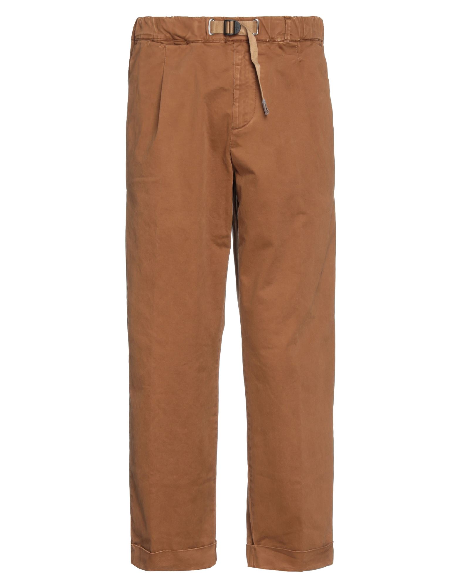 White Sand Pants In Brown