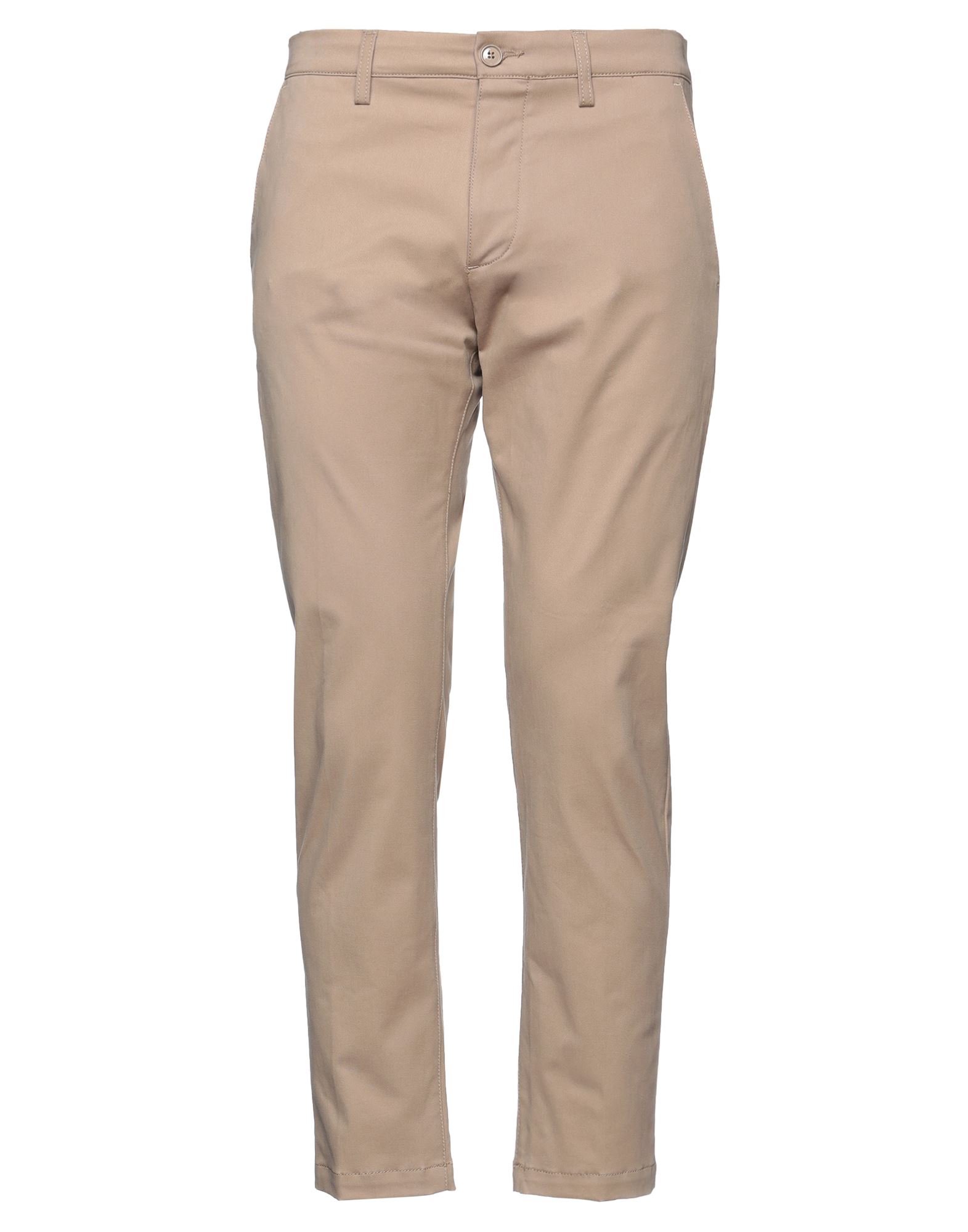 Shop Haikure Man Pants Light Brown Size 32 Cotton, Polyester, Elastane In Beige