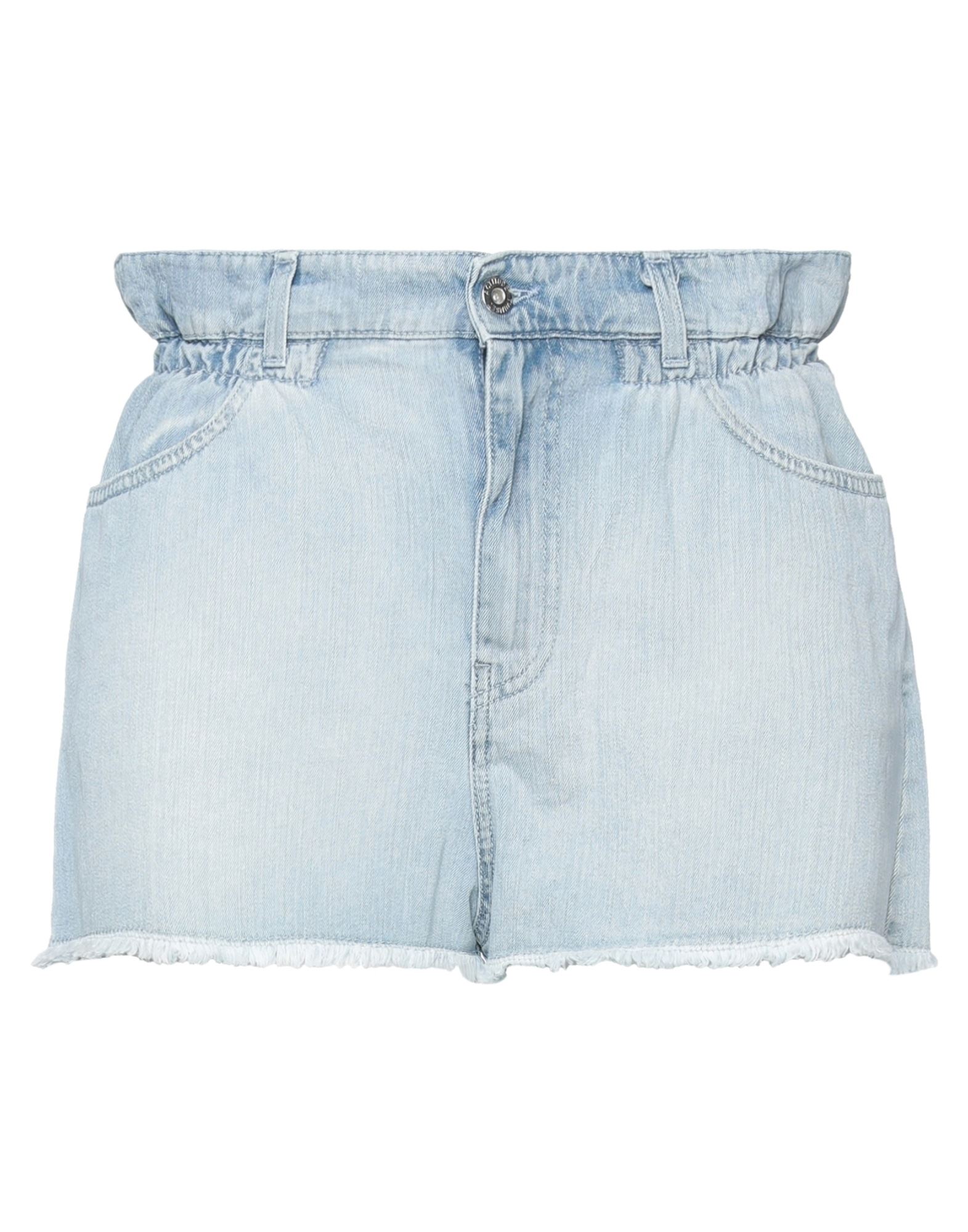 Actitude By Twinset Denim Shorts In Blue