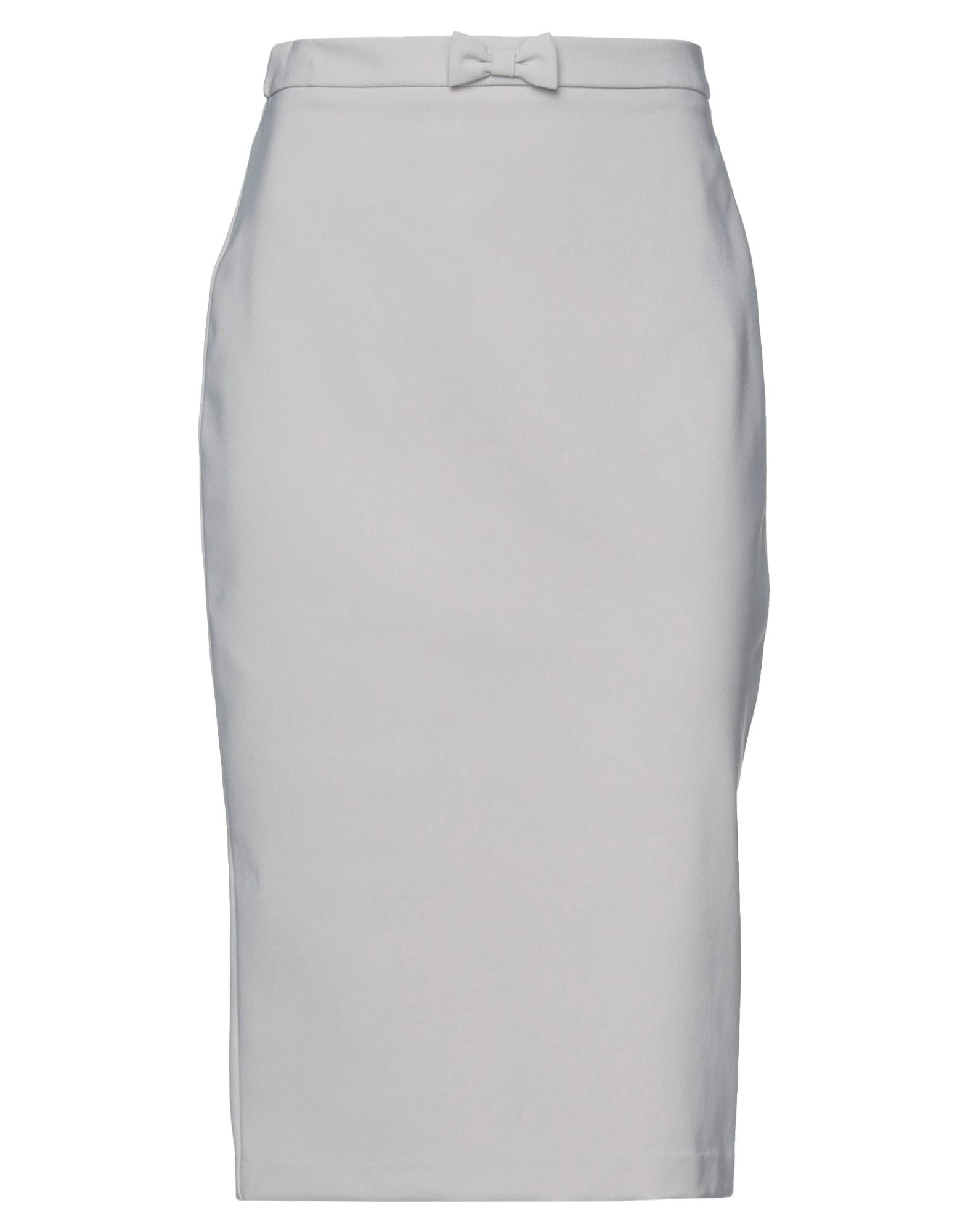 Elisabetta Franchi Midi Skirts In Light Grey