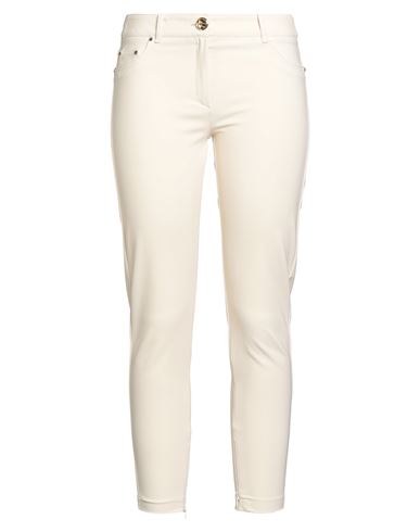 Elisabetta Franchi Woman Pants Cream Size 10 Polyamide, Elastane In Neutral
