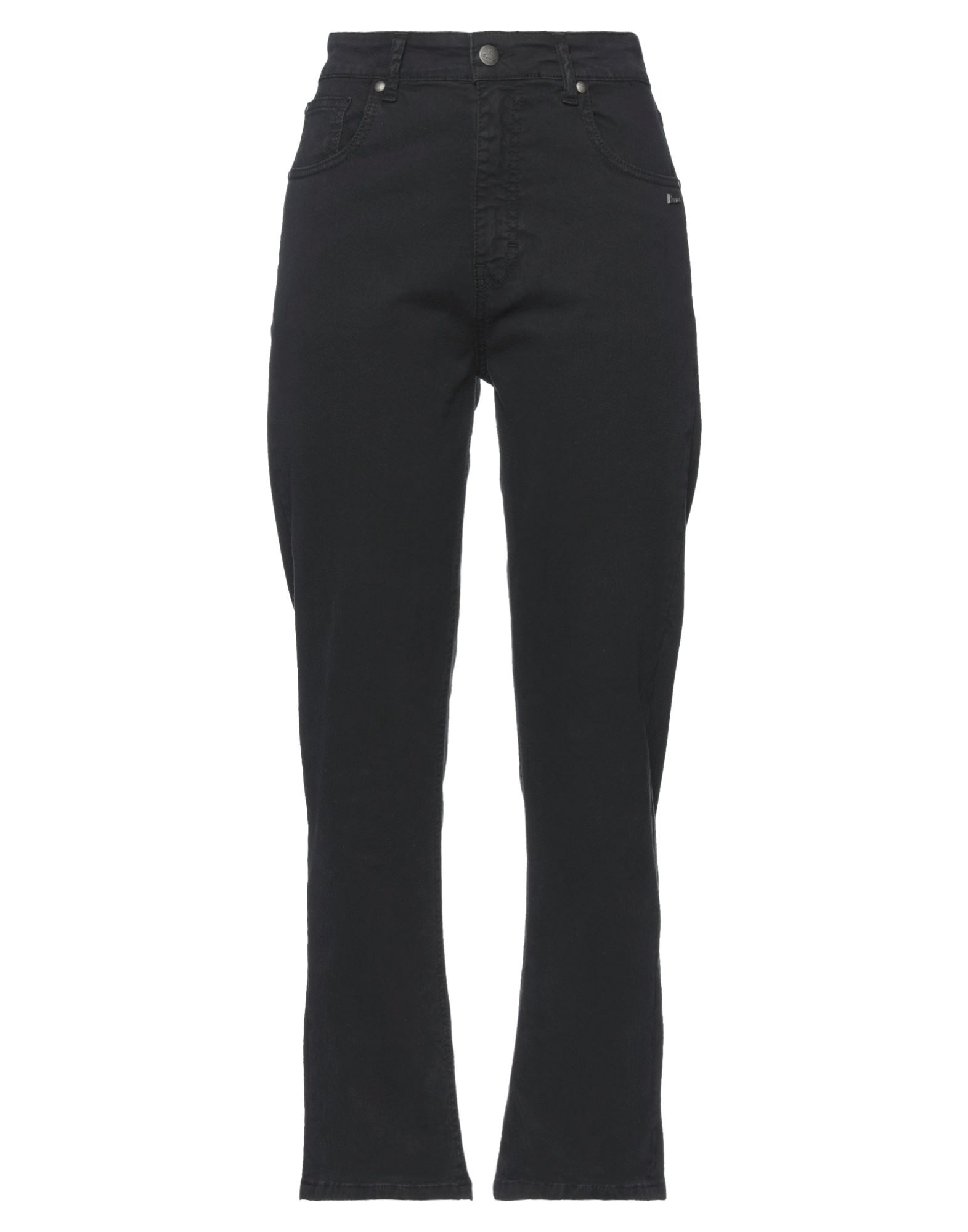 Shop Berna Woman Pants Black Size 30 Cotton, Elastane