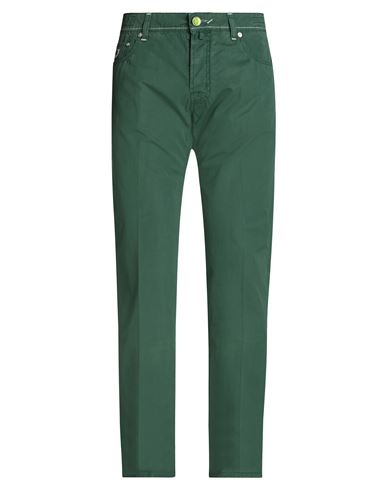 Jacob Cohёn Man Pants Dark Green Size 36 Cotton