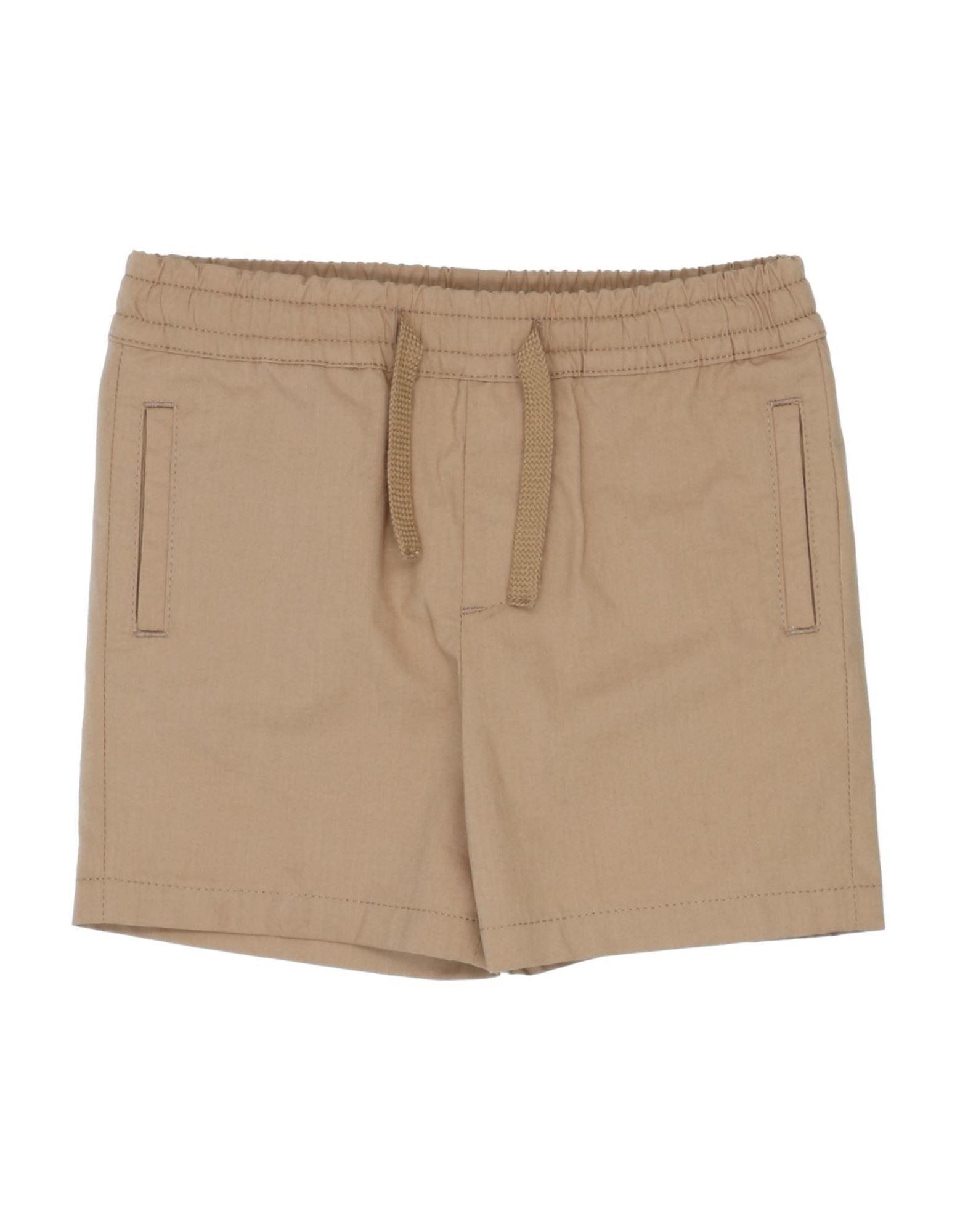 Dolce & Gabbana Kids'  Newborn Boy Shorts & Bermuda Shorts Beige Size 3 Cotton, Elastane