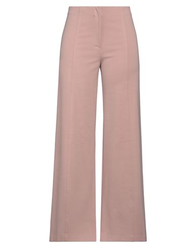 Liviana Conti Woman Pants Blush Size 8 Viscose, Polyamide, Elastane In Pink