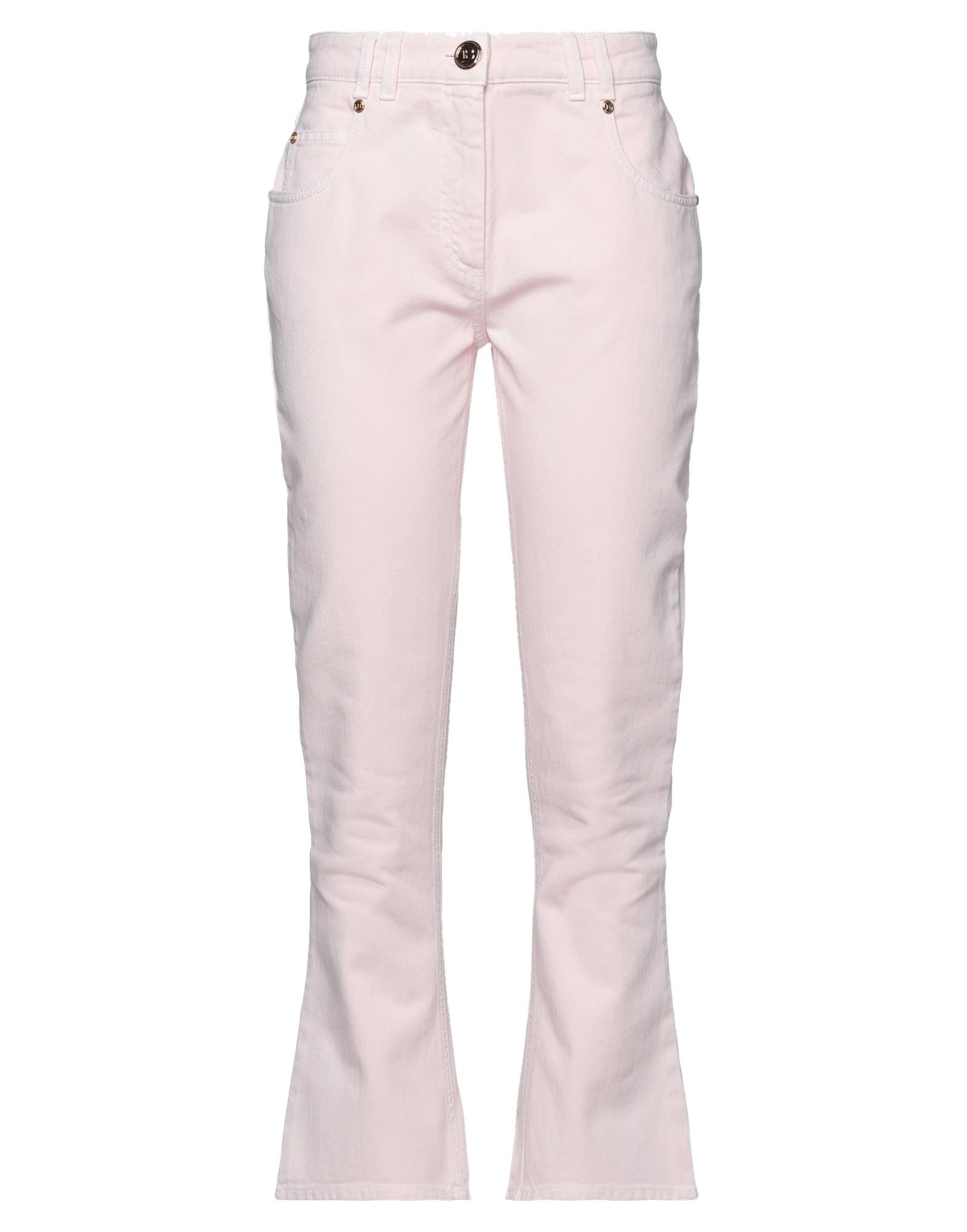 Balmain Jeans In Light Pink