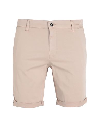 Shop Jack & Jones Man Shorts & Bermuda Shorts Sand Size S Cotton, Elastane In Beige