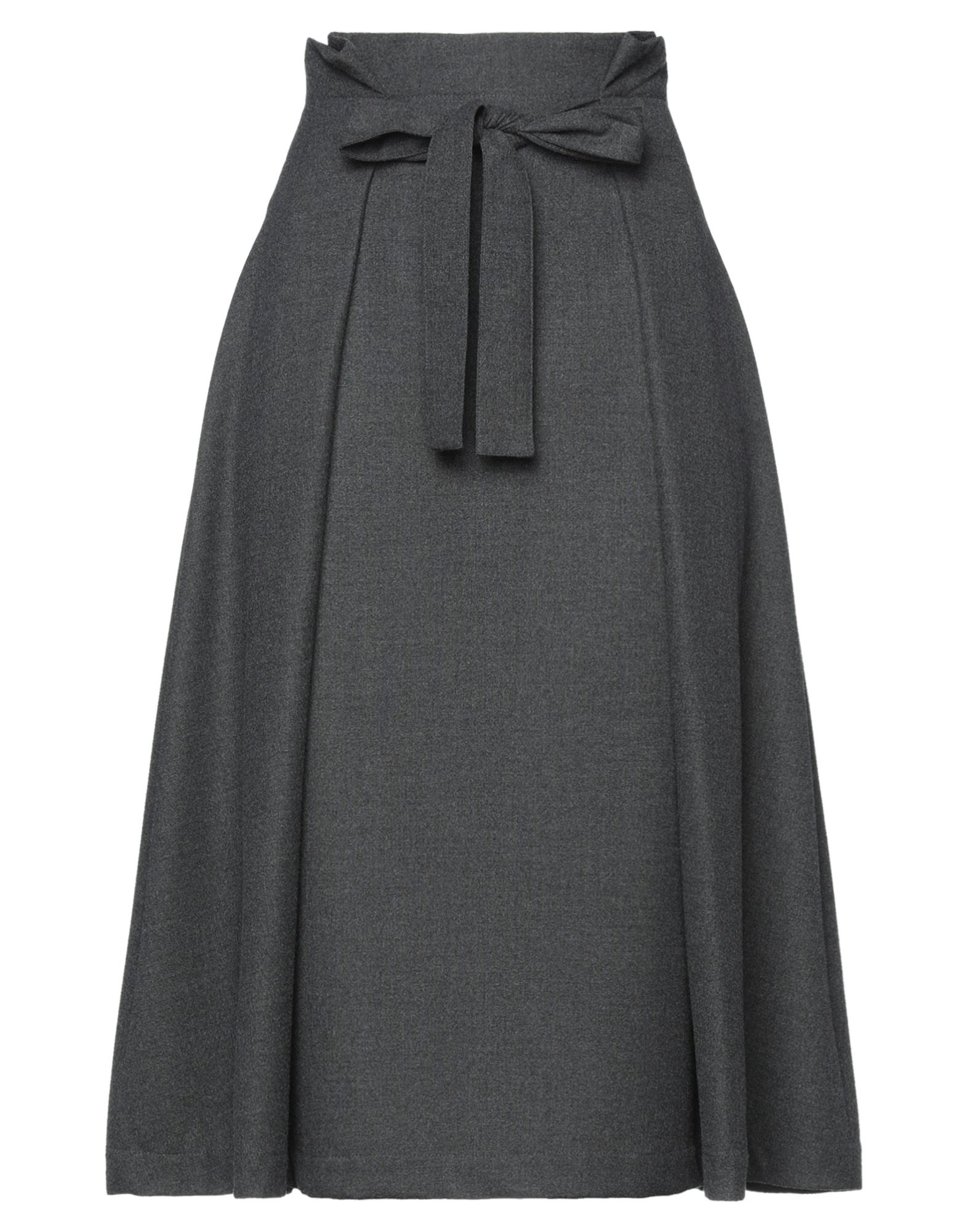 Peserico Midi Skirts In Grey