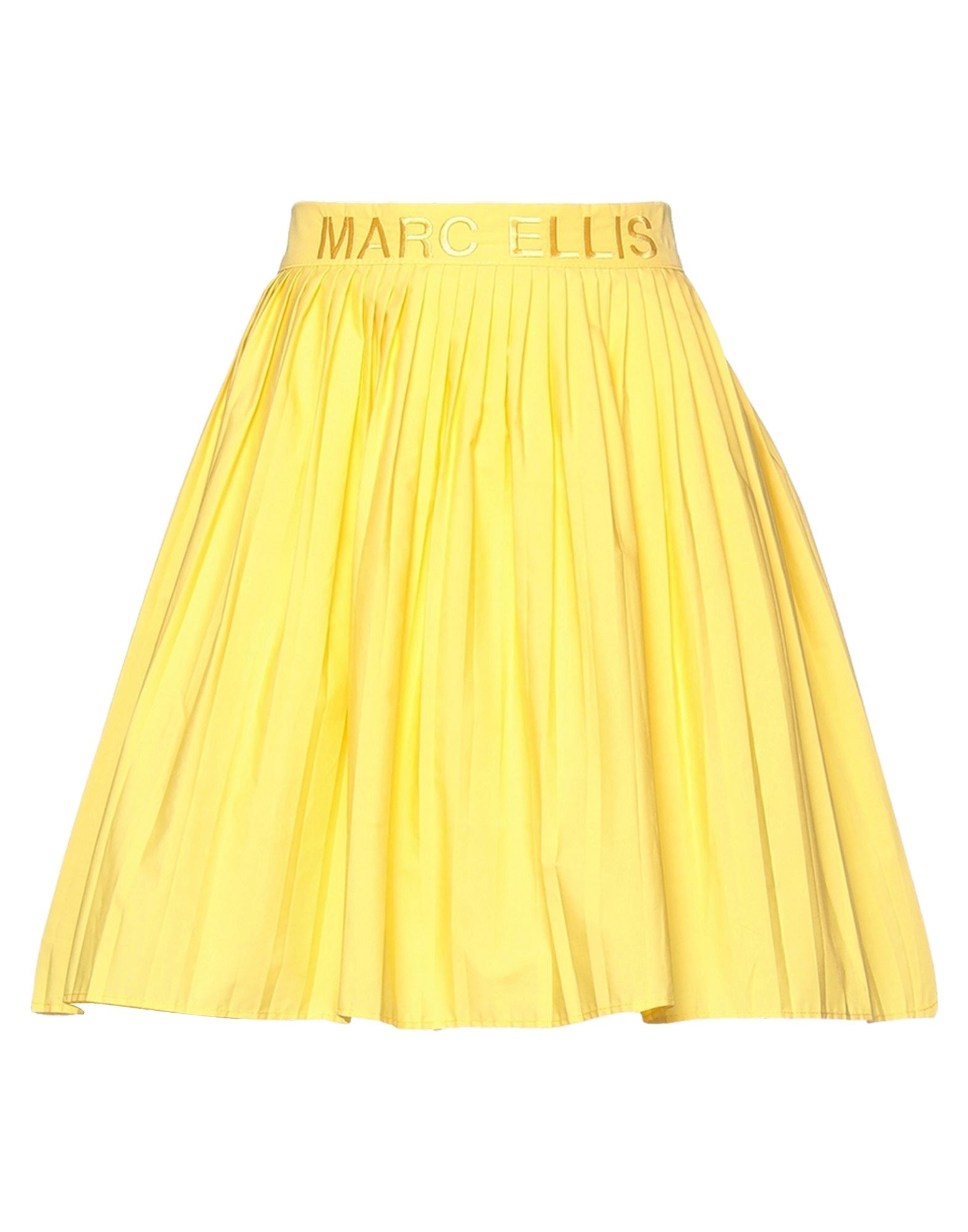 Marc Ellis Mini Skirts In Yellow