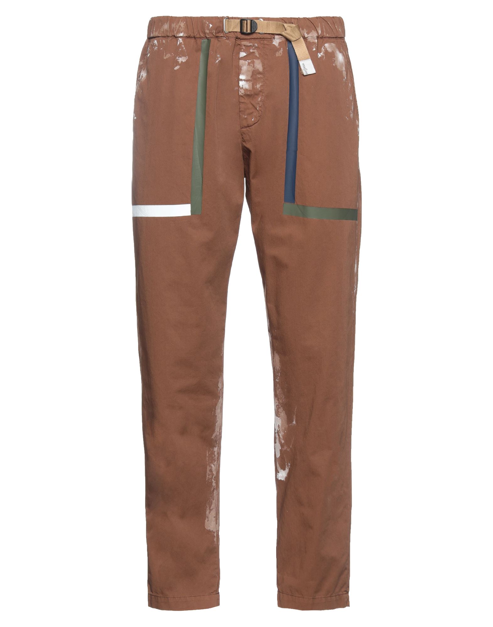 White Sand Pants In Brown