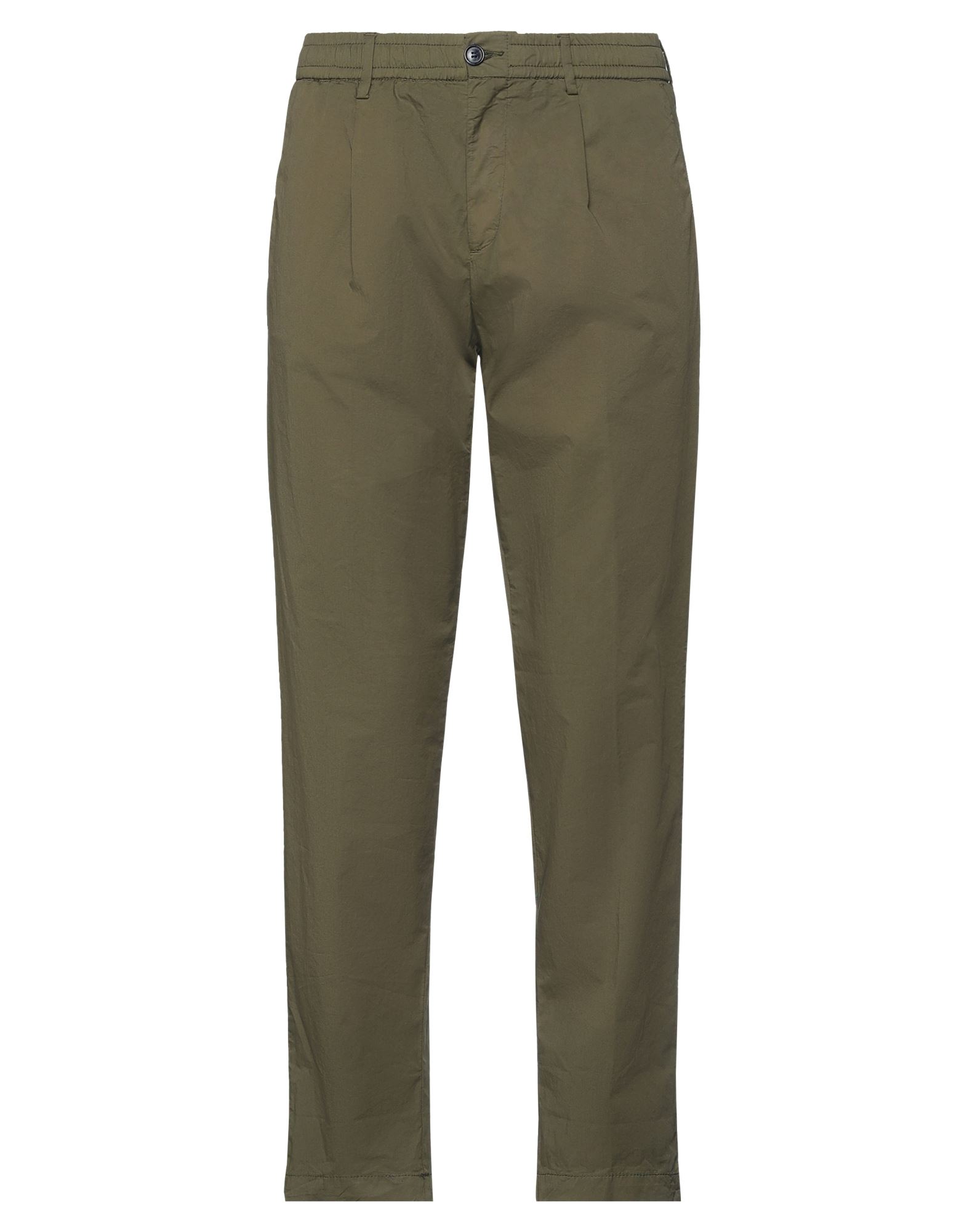 White Sand Pants In Green