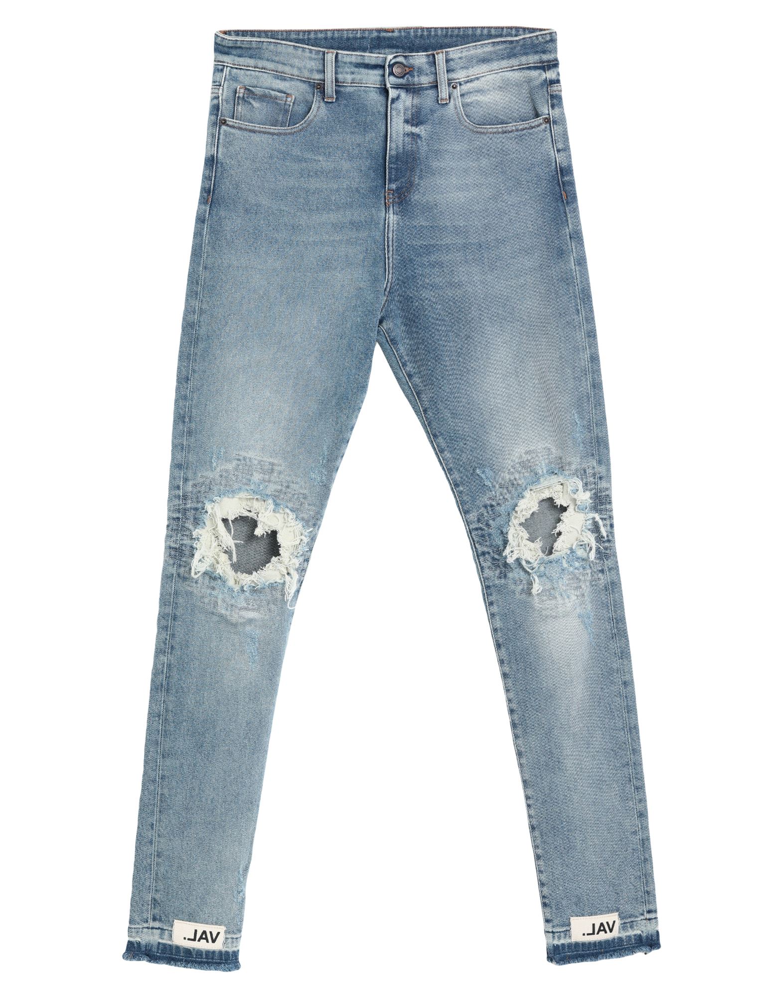 Shop Val Kristopher Val. Kristopher Man Jeans Blue Size 32 Cotton, Elastane