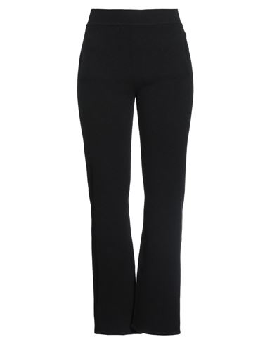 Alberta Ferretti Woman Pants Black Size 10 Virgin Wool, Cashmere