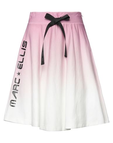 Marc Ellis Woman Mini Skirt Pink Size S Cotton