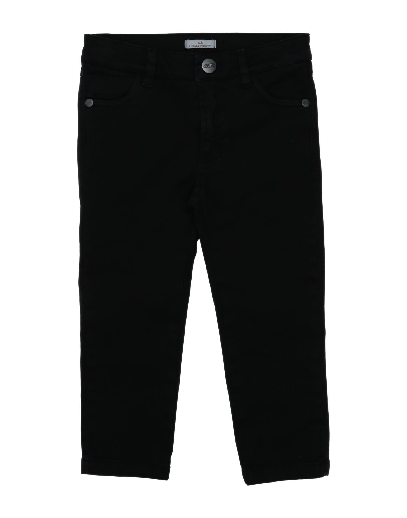 Cesare Paciotti 4us Kids' Jeans In Black