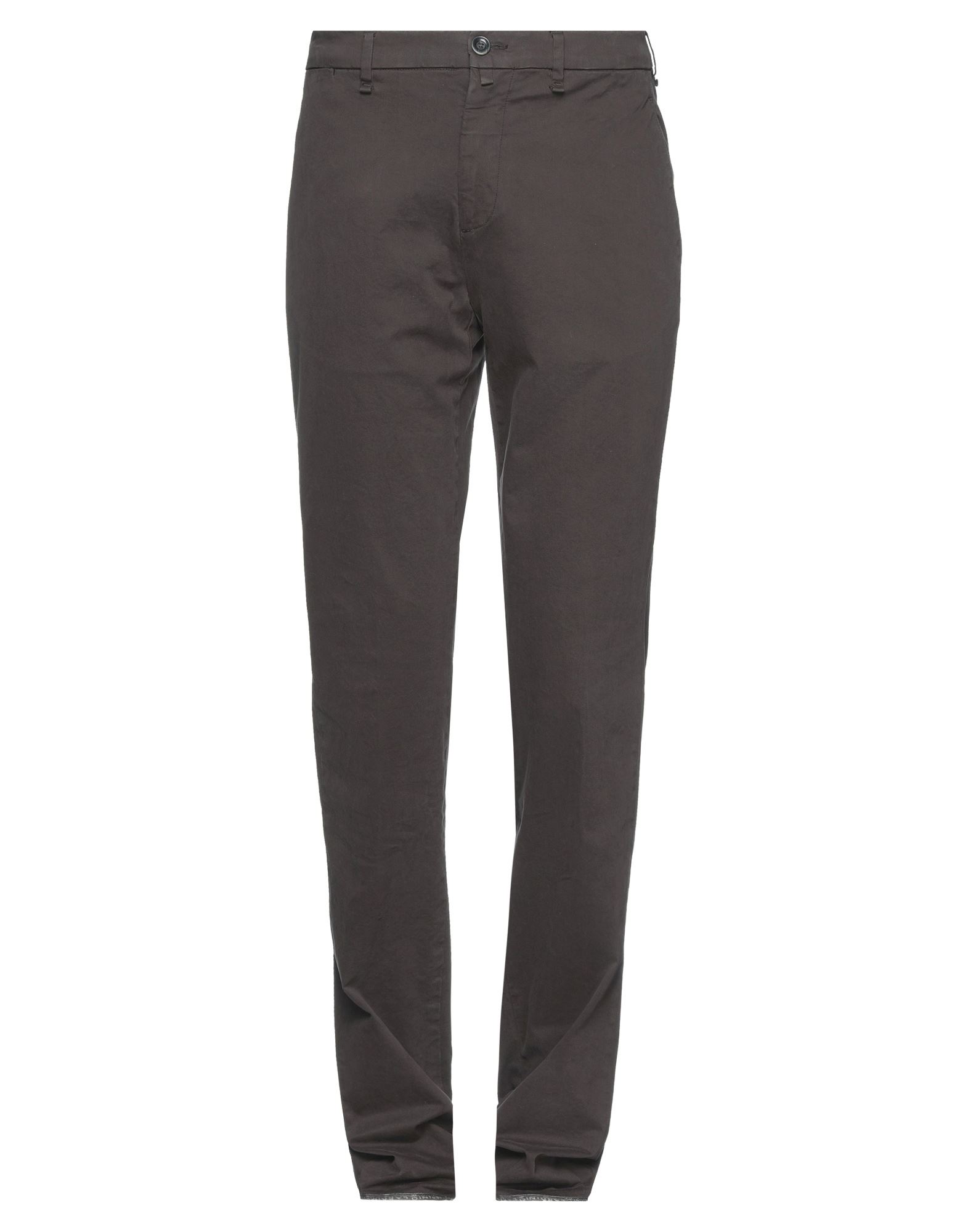 Lardini Pants In Dark Brown