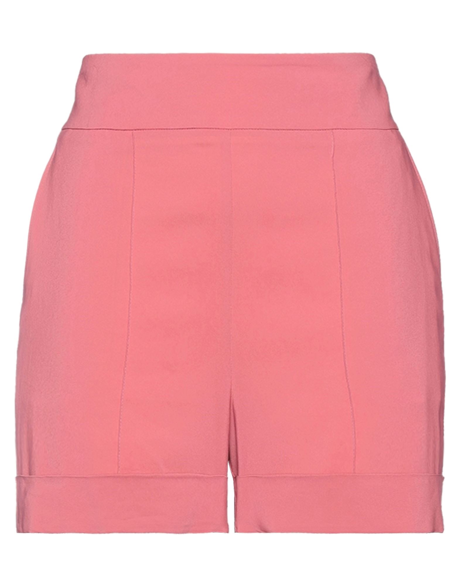 Lorena Antoniazzi Woman Shorts & Bermuda Shorts Salmon Pink Size 6 Polyester