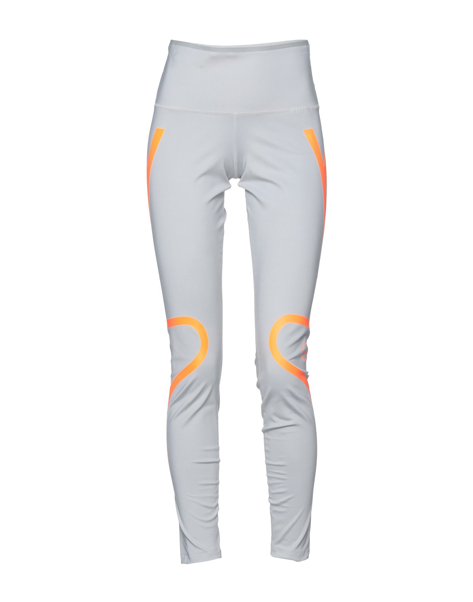 Adidas By Stella Mccartney Asmc Tpa Tight Woman Leggings Light Grey Size L Recycled Polyamide, Elast