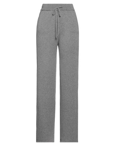 Nocold Woman Pants Grey Size L Cashmere