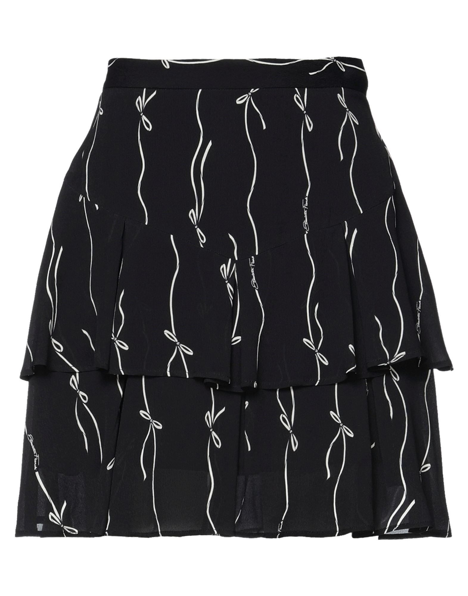 Elisabetta Franchi Mini Skirts In Black