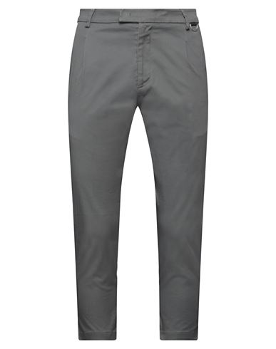 Low Brand Man Pants Lead Size 30 Cotton, Elastane In Grey