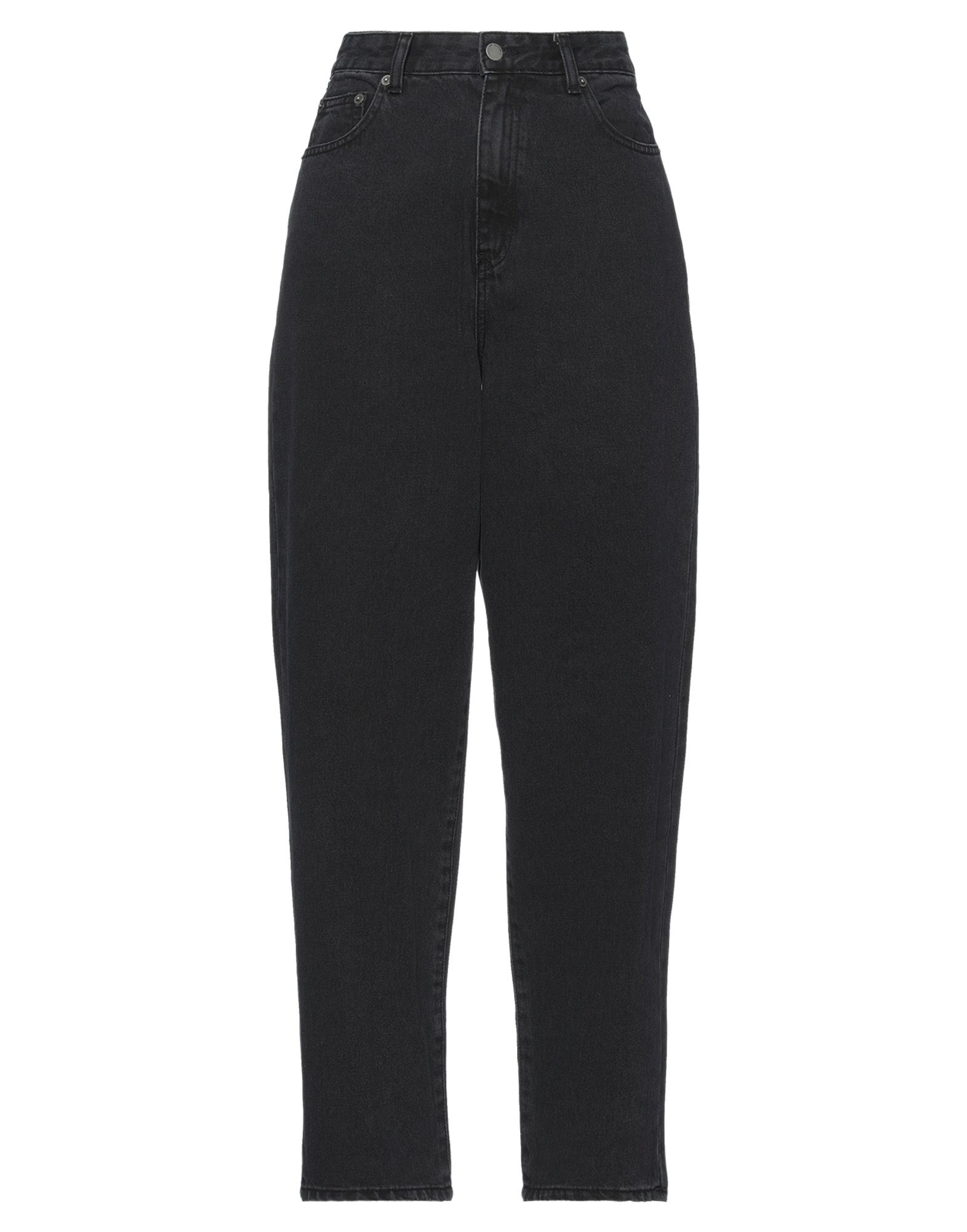 Dr.denim Dr. Denim Woman Jeans Black Size 31w-30l Cotton In Black