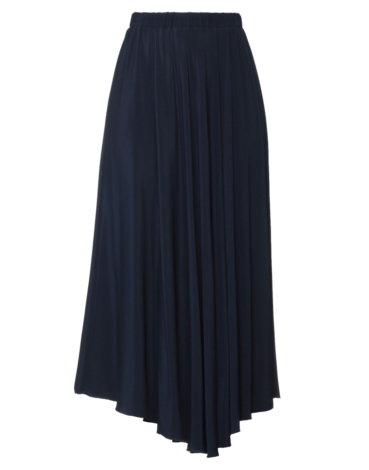 Rossopuro Long Skirts In Dark Blue