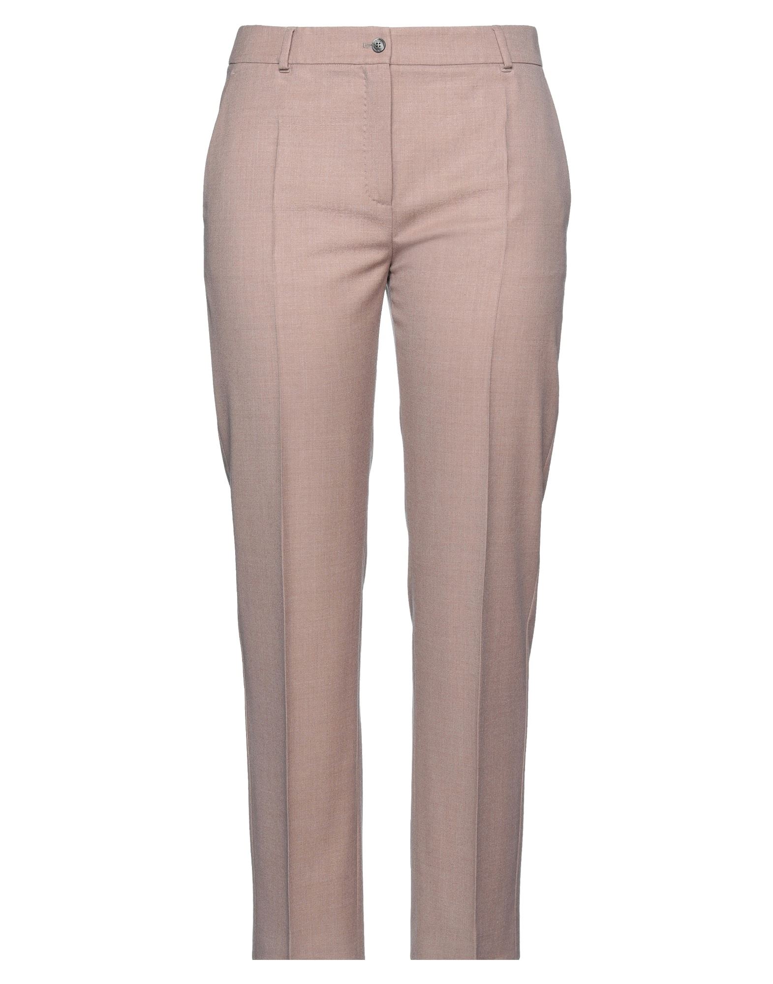 Shop Agnona Woman Pants Blush Size 12 Wool In Pink