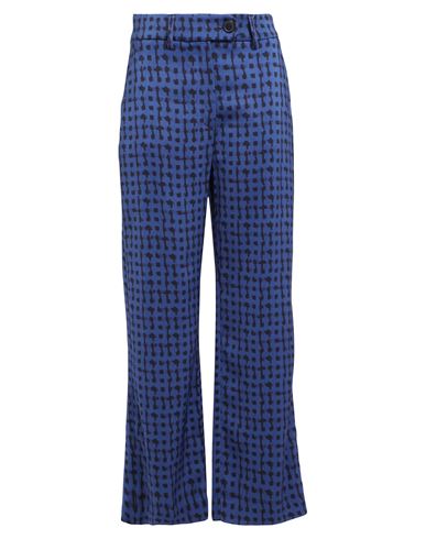 True Royal Woman Pants Midnight Blue Size 4 Viscose, Elastane In Blue