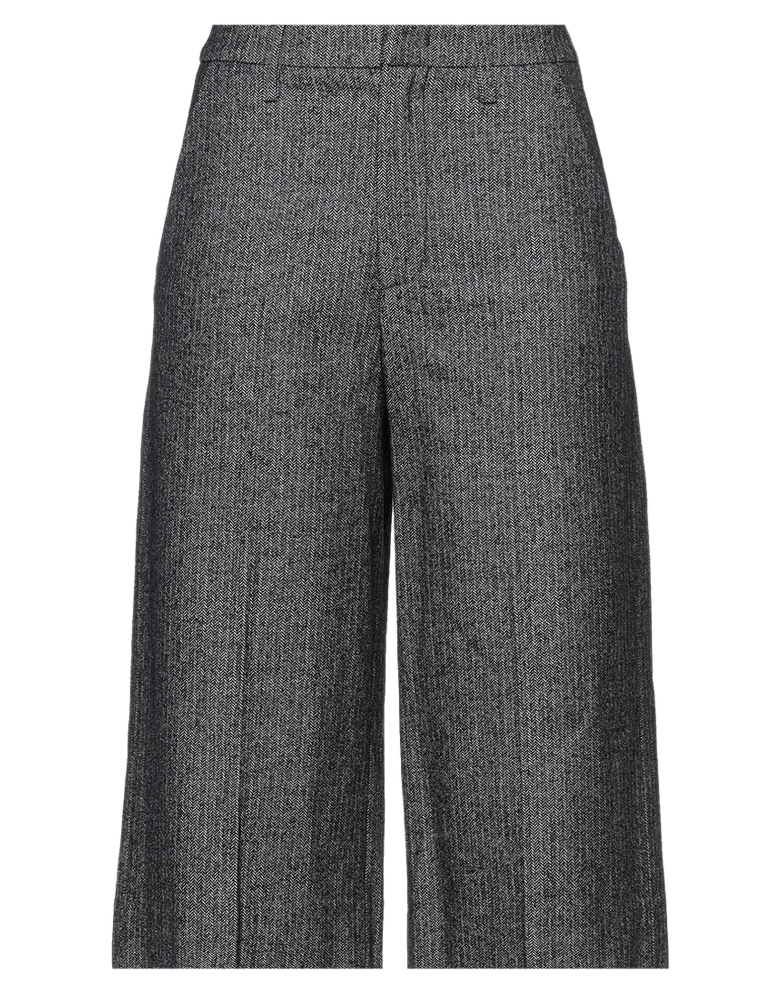 Dondup Cropped Pants In Grey