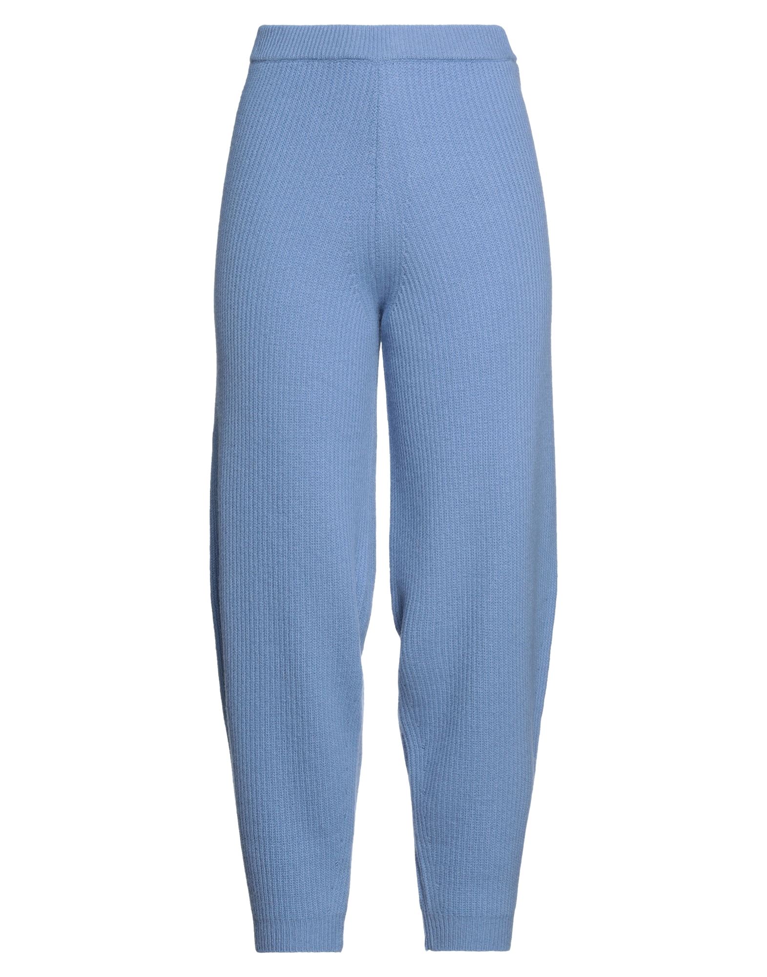 Semicouture Pants In Slate Blue