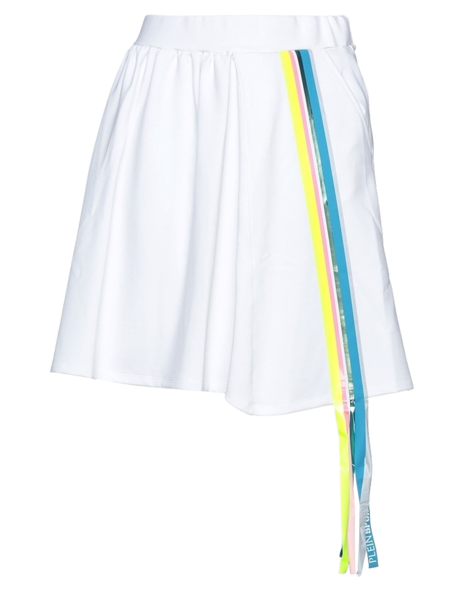 Plein Sport Mini Skirts In White