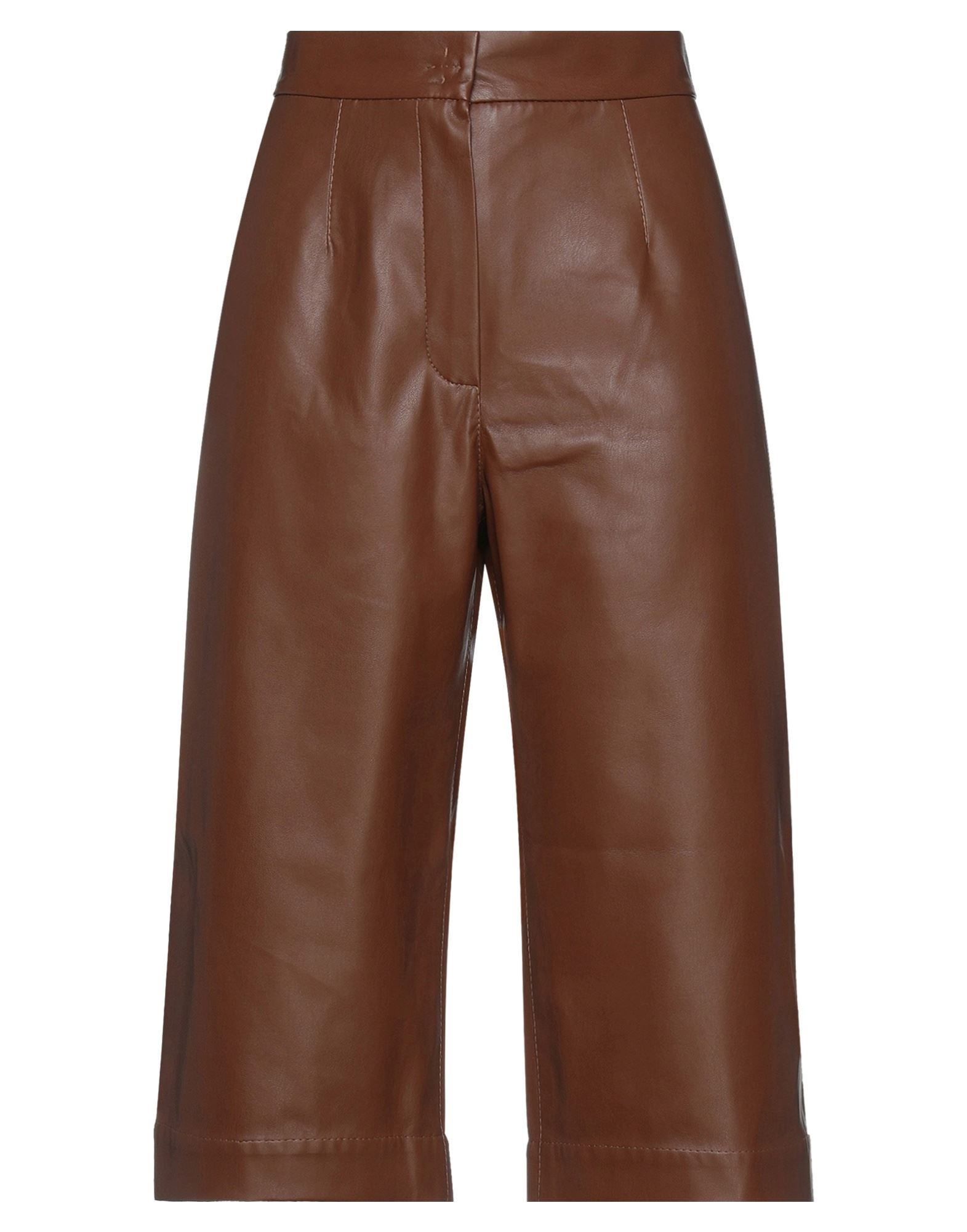Liya Cropped Pants In Brown